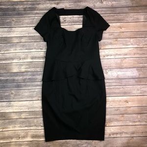 Torrid Black Peplum Dress